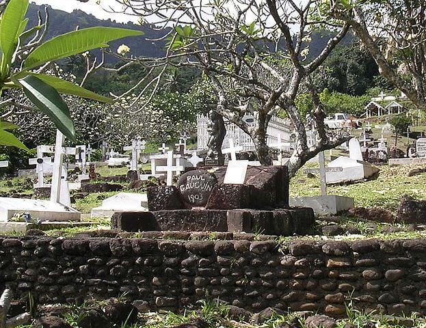 Photo of Paul Gauguin's Grave