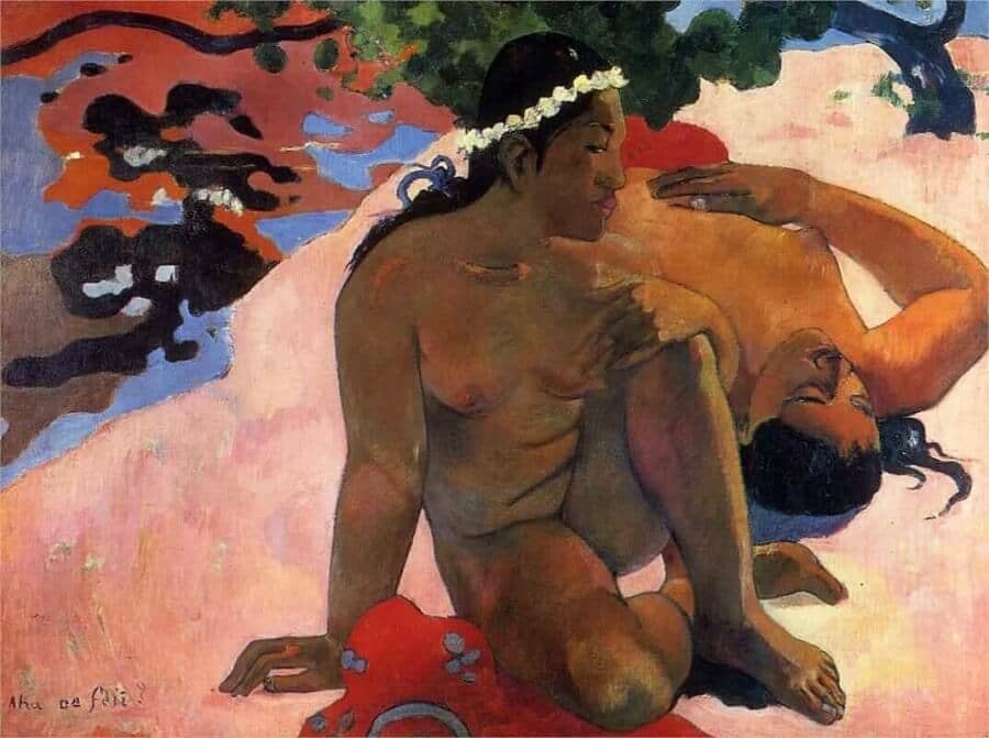 Are you jealous?, 1892 by Paul Gauguin
