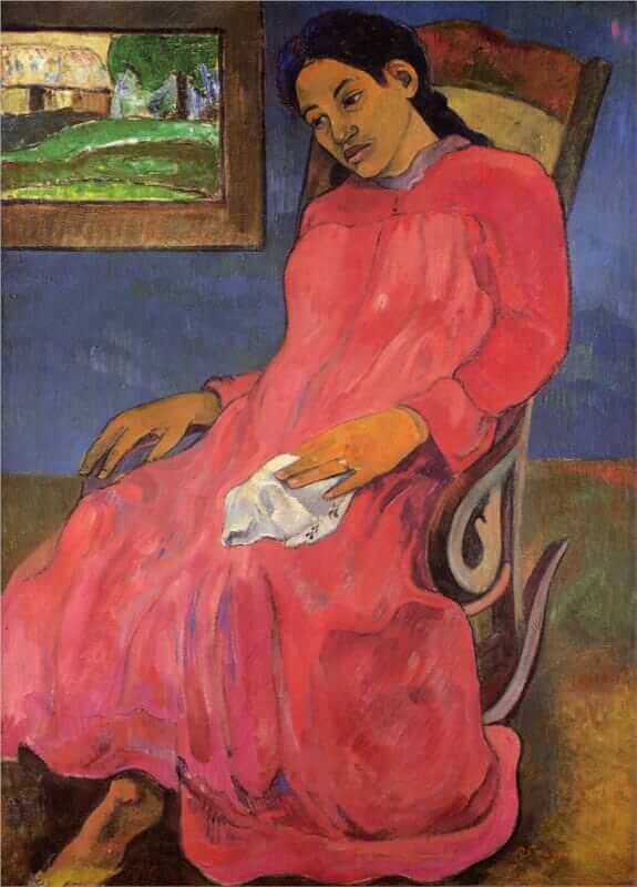 Melancholy, 1891 by Paul Gauguin