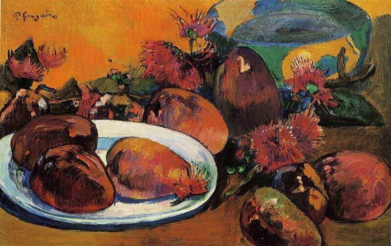 Still Life with Mangoes, 1893 by Paul Gauguin
