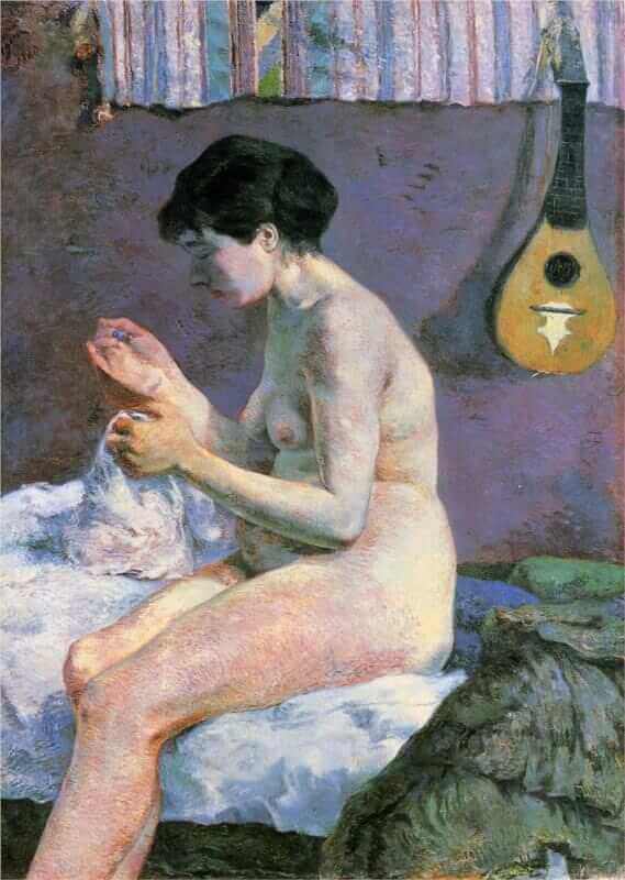 Study of the Nude, 1880 by Paul Gauguin