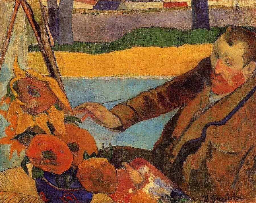 The Painter of Sunflowers, 1888 by Paul Gauguin