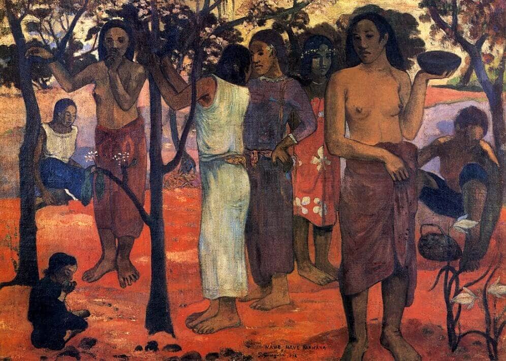 Nave Nave Mahana, 1896 by Paul Gauguin