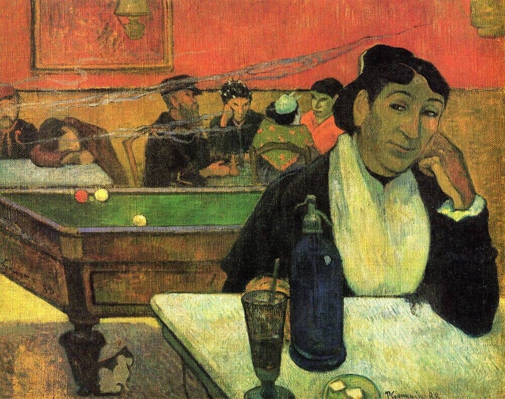 Night Cafe at Arles, 1888 by Paul Gauguin