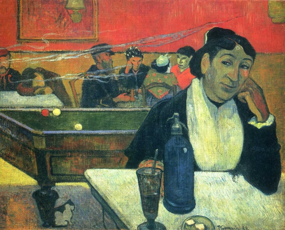 Night Cafe at Arles, 1888 by Paul Gauguin