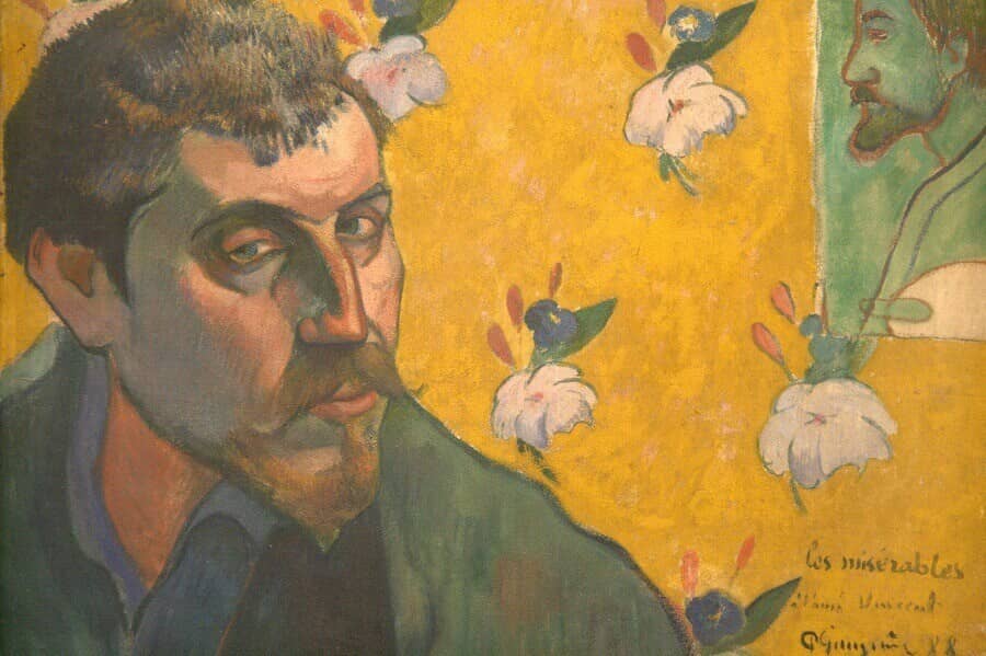 Self Portrait 1888, by Paul Gauguin