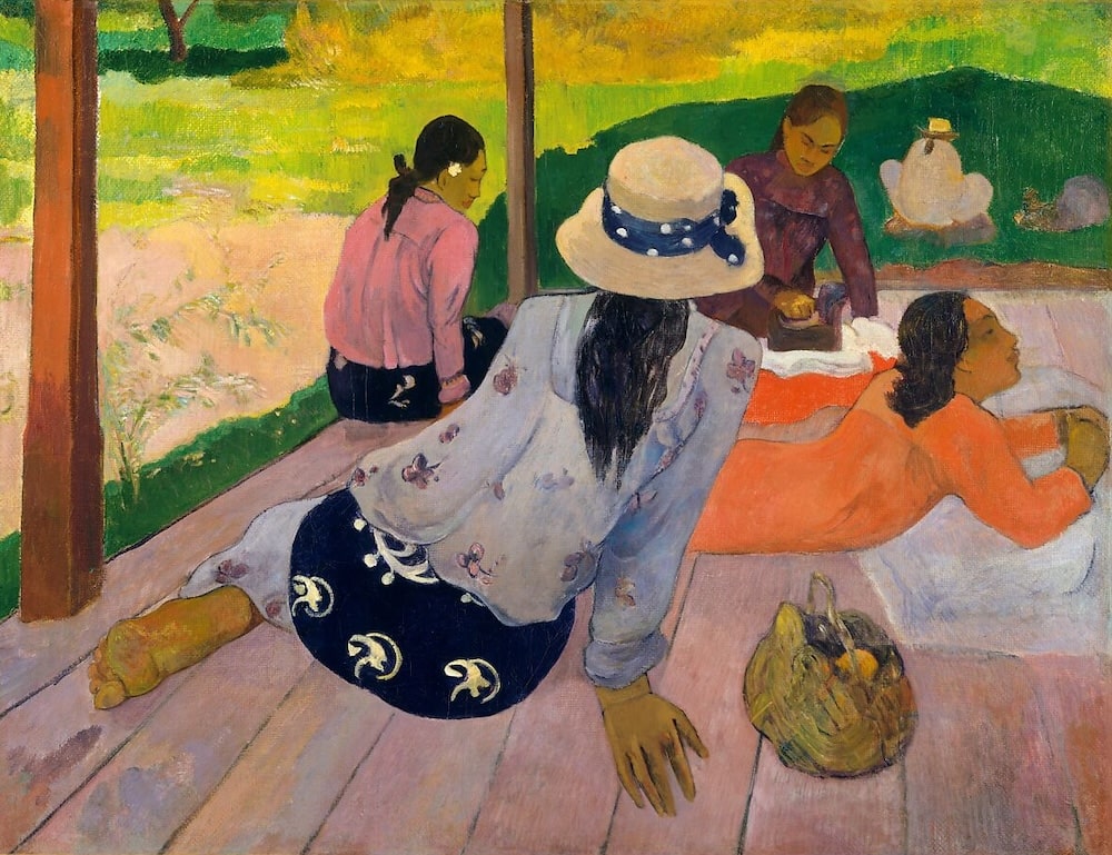 Siesta, 1893 by Paul Gauguin