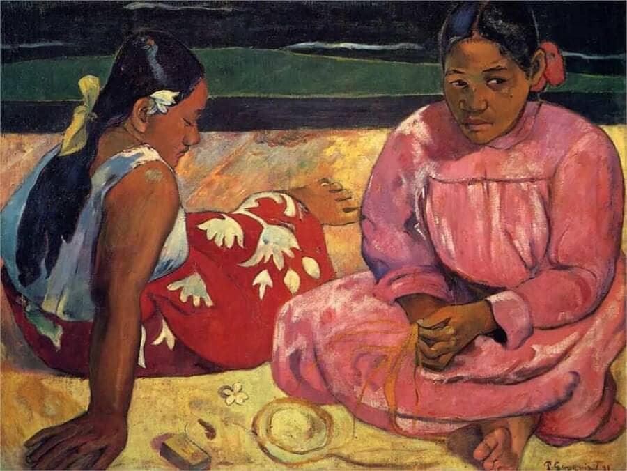 Tahitian Women, 1891 by Paul Gauguin