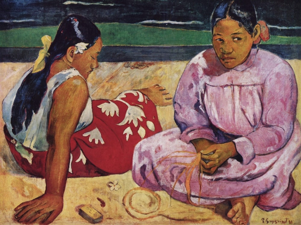 Tahitian Women, 1891 by Paul Gauguin