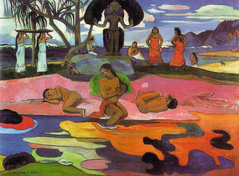 The Day of the God, 1894 by Paul Gauguin