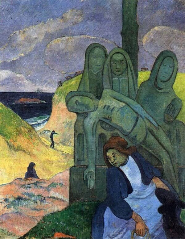 The Green Christ, 1889 by Paul Gauguin