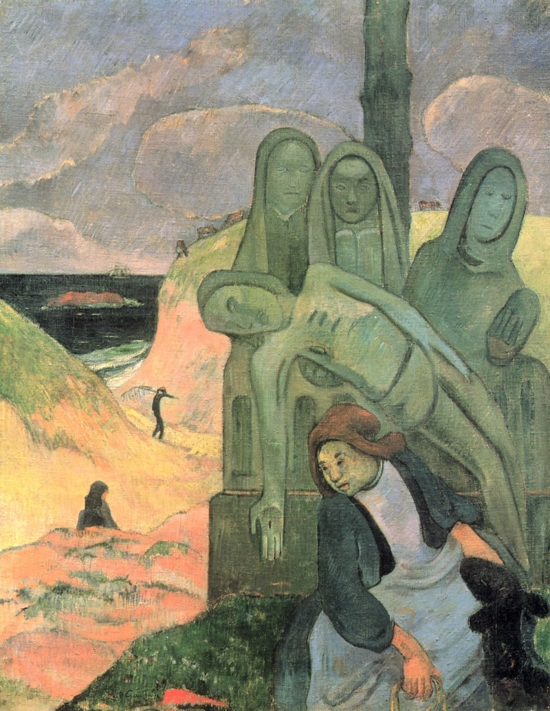 The Green Christ, 1889 by Paul Gauguin