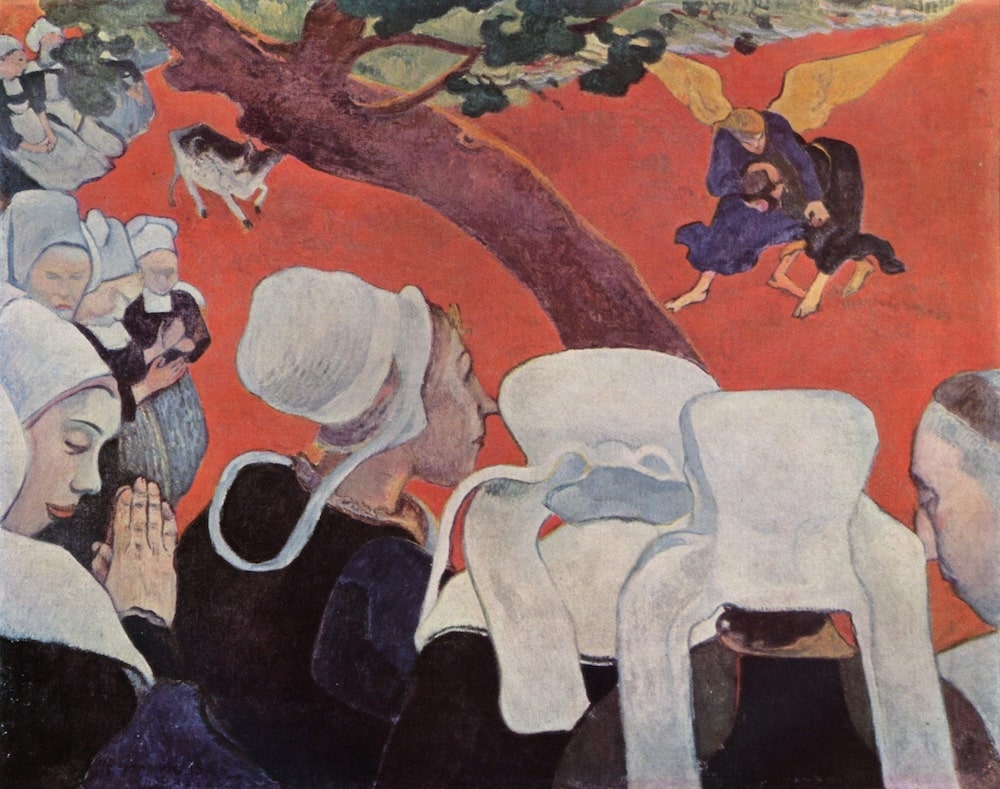 Vision After the Sermon, 1888 by Paul Gauguin