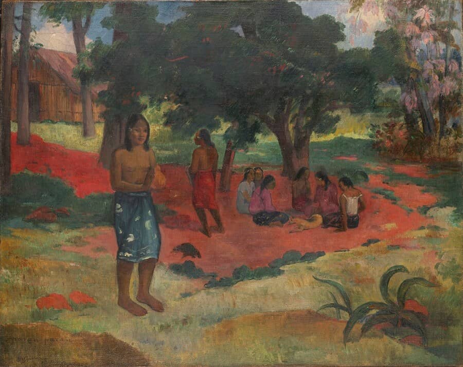 Whispered Words, 1892 by Paul Gauguin
