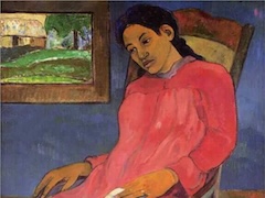 Melancholy by Paul Gauguin
