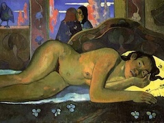 Nevermore by Paul Gauguin