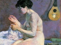 Study of the Nude  by Paul Gauguin