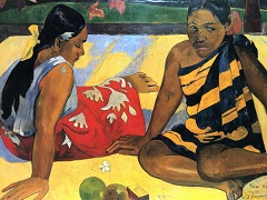 Tahitian Women on the Beach by Paul Gauguin