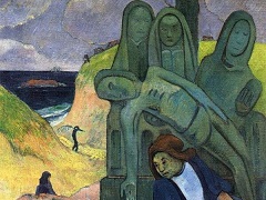 The Green Christ by Paul Gauguin