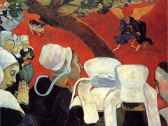 Vision After the Sermon by Paul Gauguin