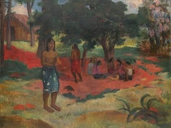 Whispered Words by Paul Gauguin